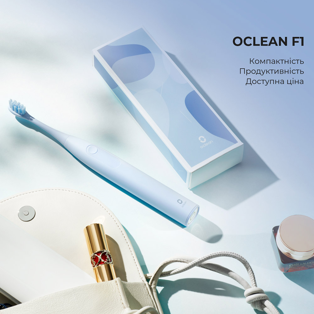 Изображение Электрическая зубная щетка Xiaomi OCLEAN F1 Light Blue (Международная версия)