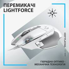 Мышь LOGITECH G502 X White (910-006146)