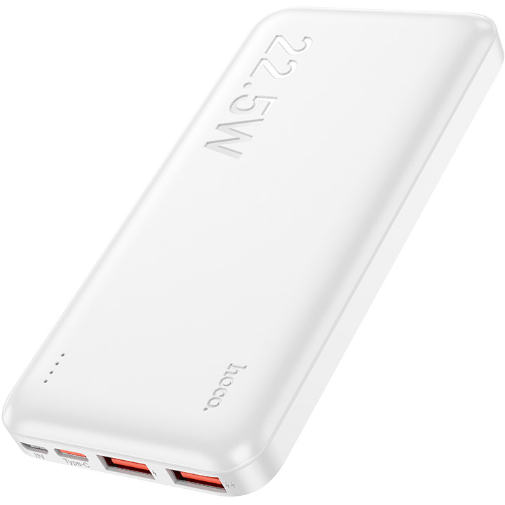 Powerbank HOCO J101 Astute 22.5W 10000mAh White (39176white) Торгова марка HOCO