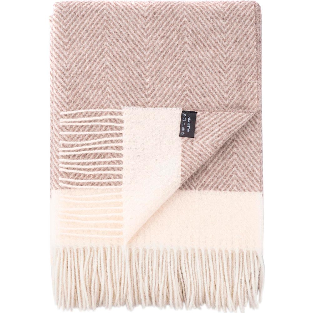 Плед ARDESTO Leonardo Bianco 140 x 200 см Taupe (ART0501LB) Розмір 140 x 200