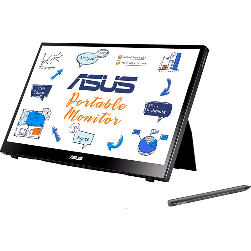 Монітор ASUS ZenScreen Ink MB14AHD (90LM063V-B01170) Діагональ 14