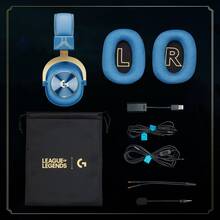 Гарнитура LOGITECH G PRO X Gaming League of Legends Edition (981-001106)