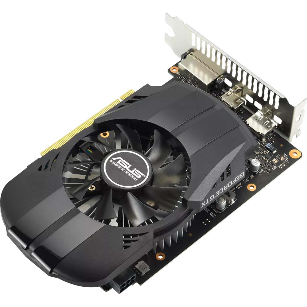 Відеокарта ASUS GeForce GTX 1650 4GB GDDR6 OC EVO (90YV0GX4-M0NA00) Об'єм вбудованої пам'яті, Гб 4