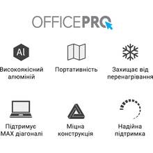 Підставка для ноутбука OFFICEPRO LS111 Black (LS111B)