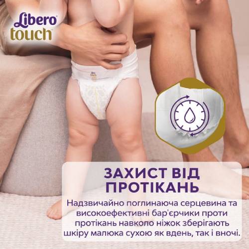 Підгузки LIBERO LiberoTouch Prema 0-2.5 кг 24 шт (7322541069999) Кількість в упаковці 24