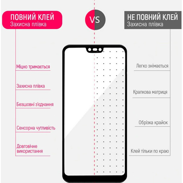 Защитное стекло COLORWAY 9H FC Glue для Oppo A17 Black (CW-GSFGOA17-BK) Совместимость по модели  OPPO A17
