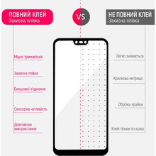 Защитное стекло COLORWAY 9H FC Glue для Oppo A17 Black (CW-GSFGOA17-BK)