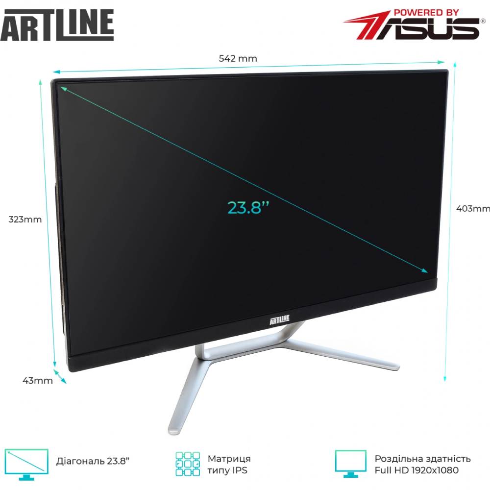 Моноблок ARTLINE Home G40v21 Матрица IPS