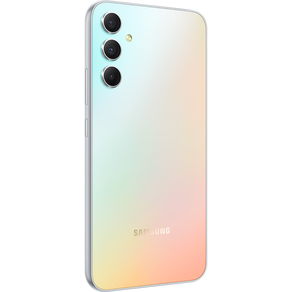 Смартфон SAMSUNG Galaxy A34 5G 6/128Gb Dual Sim Silver (SM-A346EZSASEK) Встроенная память, Гб 128