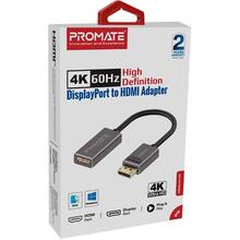 Адаптер Promate MediaLink-DP DisplayPort to HDMI Black (medialink-dp.black)