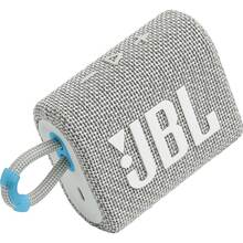 Портативна акустика JBL GO 3 Eco White (JBLGO3ECOWHT)