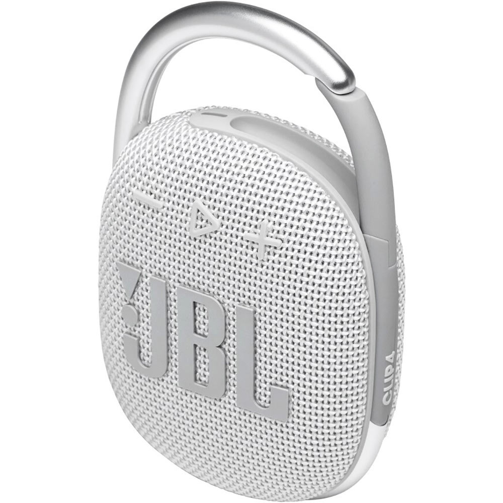 Портативна акустика JBL Clip 4 Eco White (JBLCLIP4ECOWHT) Формат 1.0