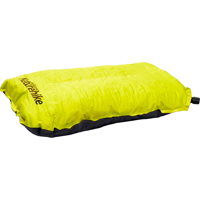 Подушка самонадувающаяся NATUREHIKE Sponge automatic NH17A001-L Yellow (6927595777404) Размеры 46 x 27 x 9.5