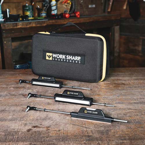 Аксесуари для заточування Work Sharp Precision Adjust Upgrade Kit (WSSA0004772-I) Додатково матеріал точила: алмаз, кераміка, шкіра; зернистість: 220, 320, 400, 600, 800