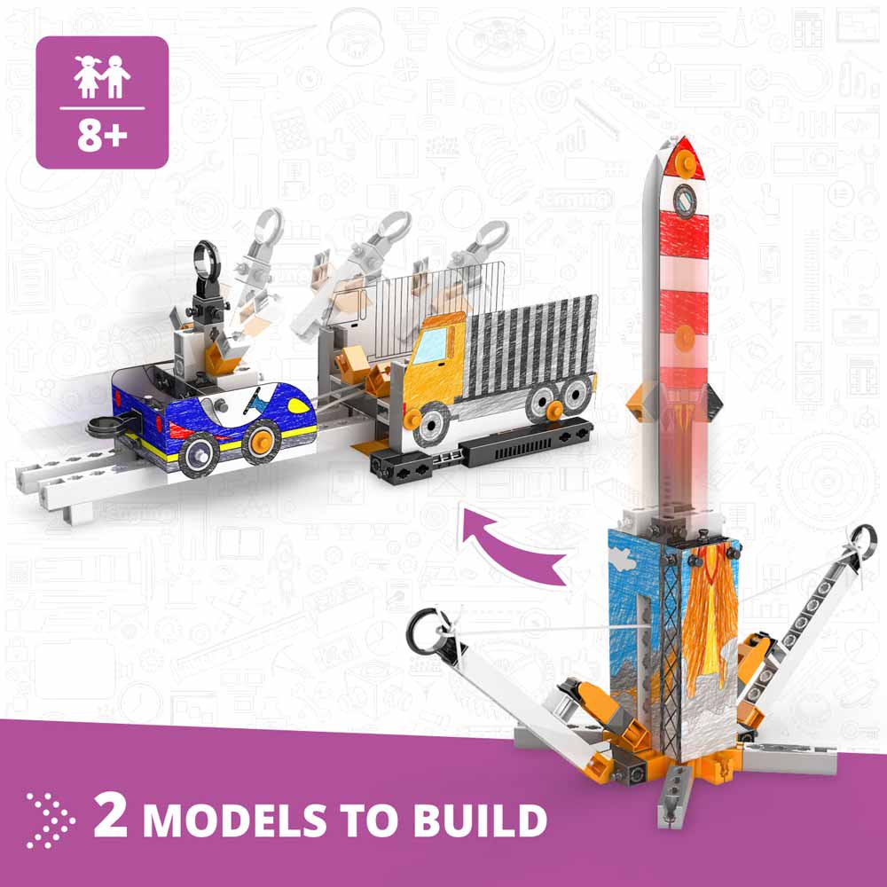 Конструктор Engino Stem: Як працює інерція (STL26) Тип класичний