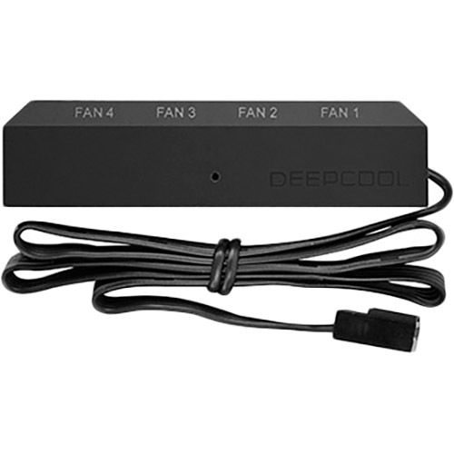 Разветвитель для вентиляторов DEEPCOOL Fan Hub FH-04 (DP-F04PWM-HUB) Тип элементы для системного блока