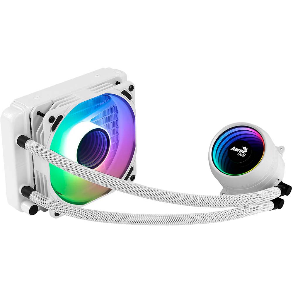 Система водяного охлаждения AeroCool Mirage L120 White (ACLA-MR12127.72) Назначение для процессора