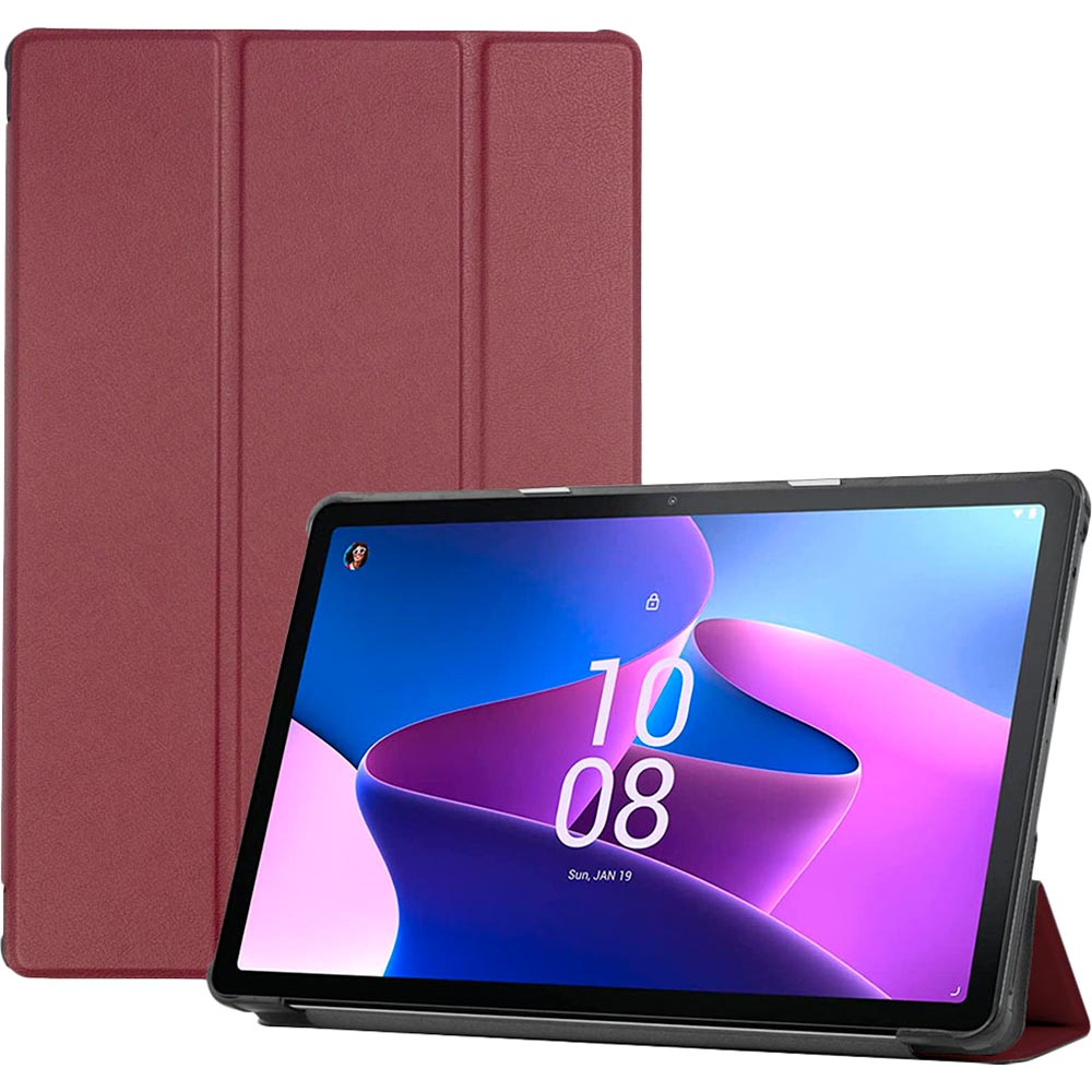 Чехол BECOVER Smart Case для Lenovo Tab M10 Plus TB-125F 3rd Gen 10.61" Red Wine (708307) Совместимость по модели Lenovo Tab M10 Plus TB-125F