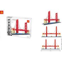Конструктор WANGE Мост Золотая Брама США (WNG-6210)