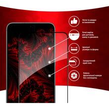 Защитное стекло Intaleo Full Glue для Samsung Galaxy S23 Black (1283126559655)