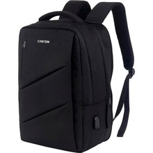 Рюкзак CANYON BPE-5 Urban USB 15.6'' Black (CNS-BPE5B1)