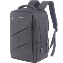 Рюкзак CANYON Urban BPE-5 USB 15.6" Grey (CNS-BPE5GY1)