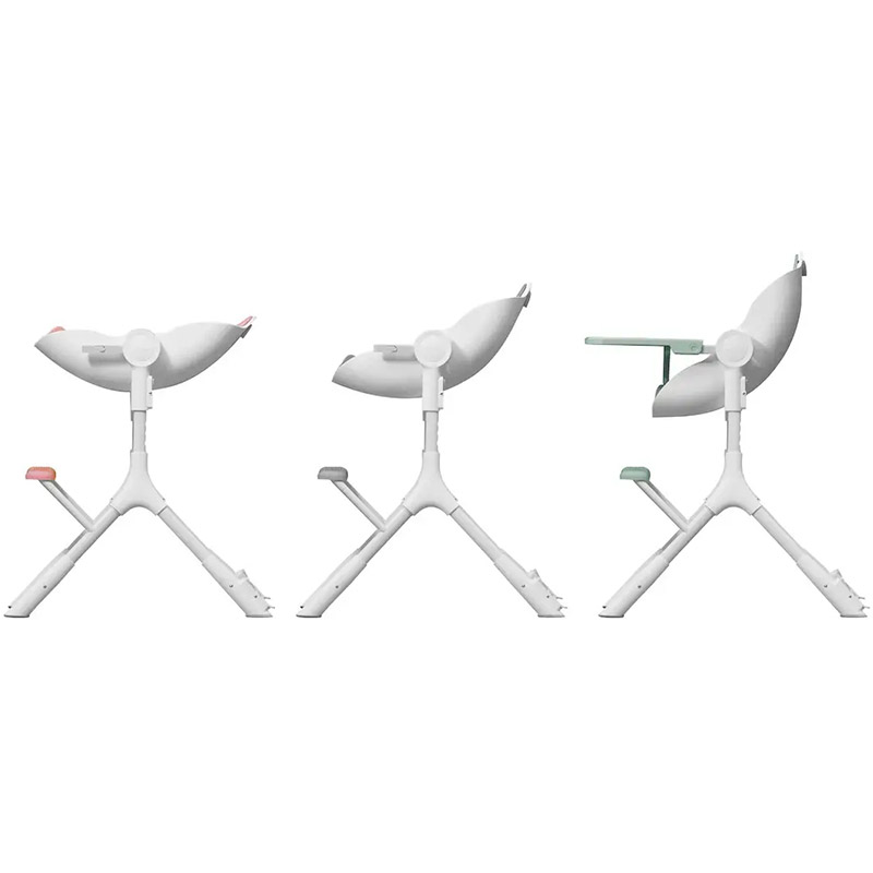 Стульчик для кормления ORIBEL Cocoon 2.0 Green (OR211-90006) Материал пластик
