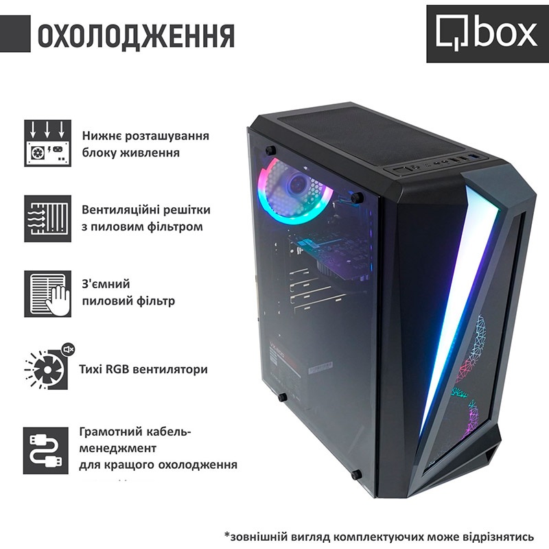 Комп'ютер QBOX I31540 Чіпсет Intel H610
