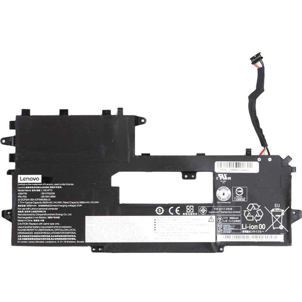 Для ноутбука LENOVO ThinkPad X1 Titanium Gen 1 13.5" 7.7V 5820mAh (NB481361)