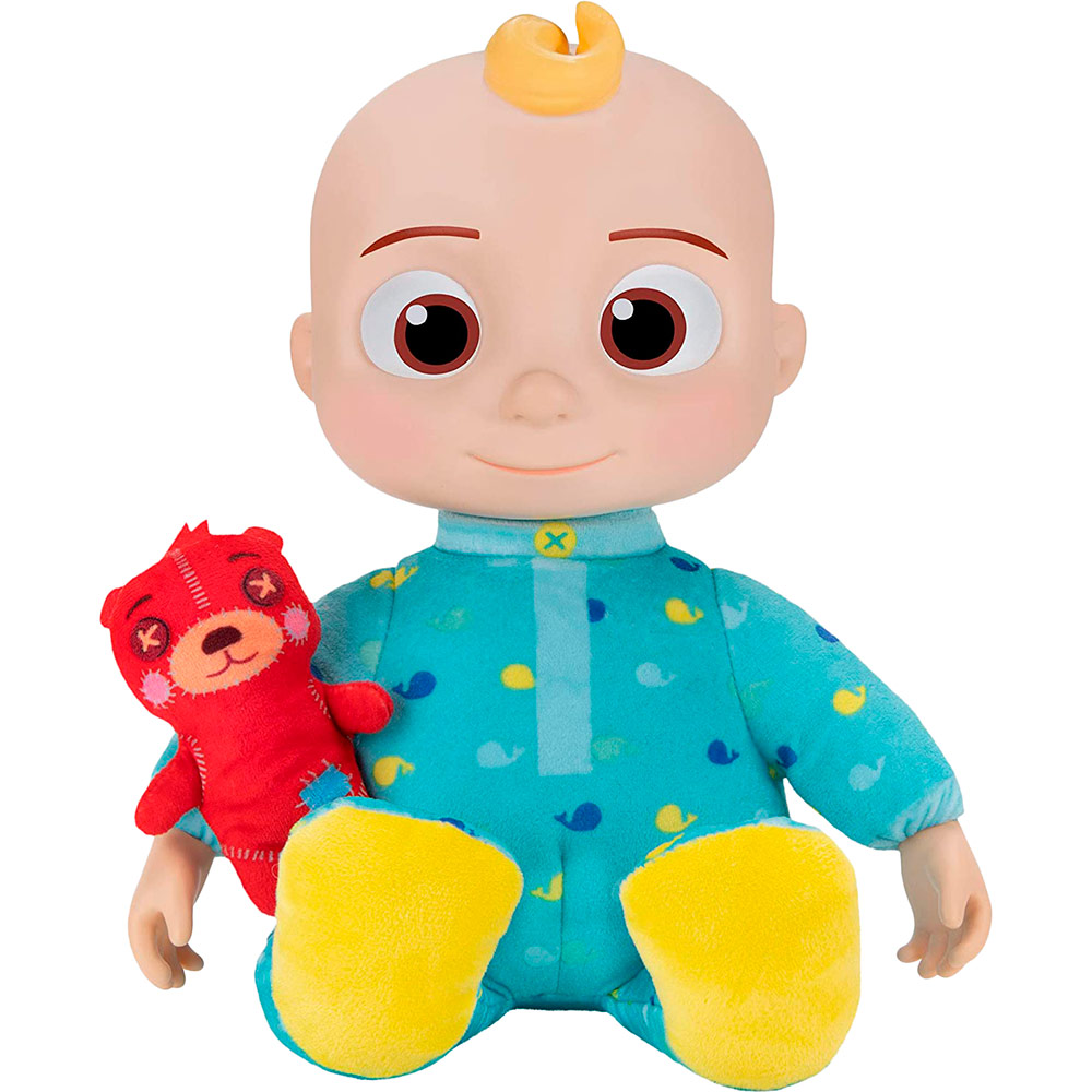 Мягкая игрушка COCOMELON Roto Plush Bedtime JJ Doll Джей Джей со звуком (CMW0016) Возраст от 1.5 лет