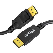 Кабель CHOETECH DisplayPort V1.4 2 м (XDD01-BK)