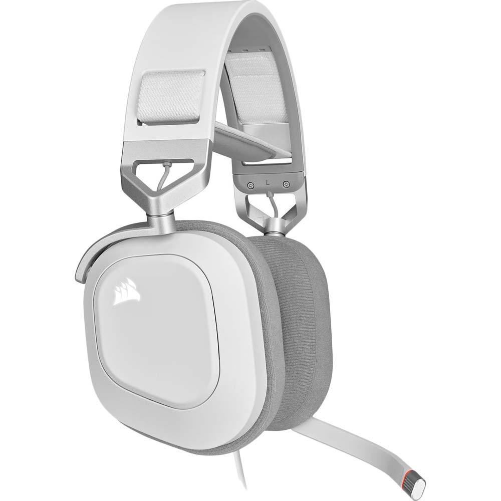 Гарнитура Corsair HS80 RGB Headset White (CA-9011238-EU) Конструкция полноразмерные (полный обхват уха)