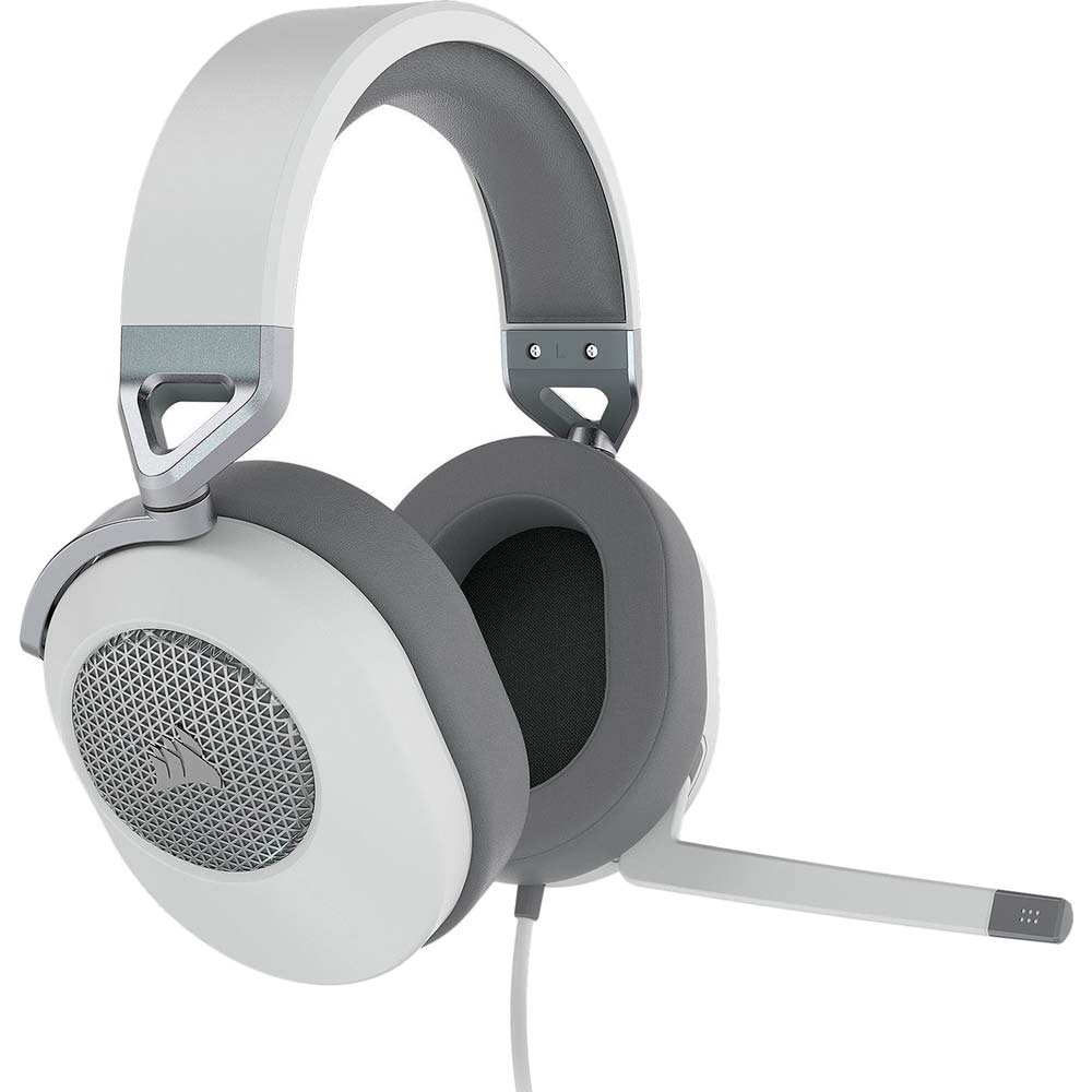 Гарнитура Corsair HS65 Surround Headset White (CA-9011271-EU) Конструкция полноразмерные (полный обхват уха)