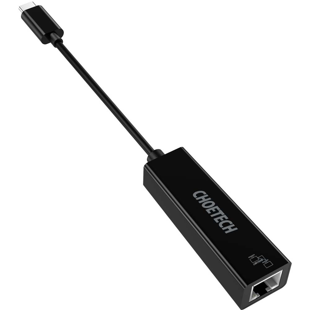 Мережевий адаптер CHOETECH USB Type-C - Gigabit Ethernet (HUB-R01) Тип контролера адаптер