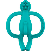 Іграшка-прорізувач Matchstick Monkey Слон Turquoise 11 см (MM-E-001)