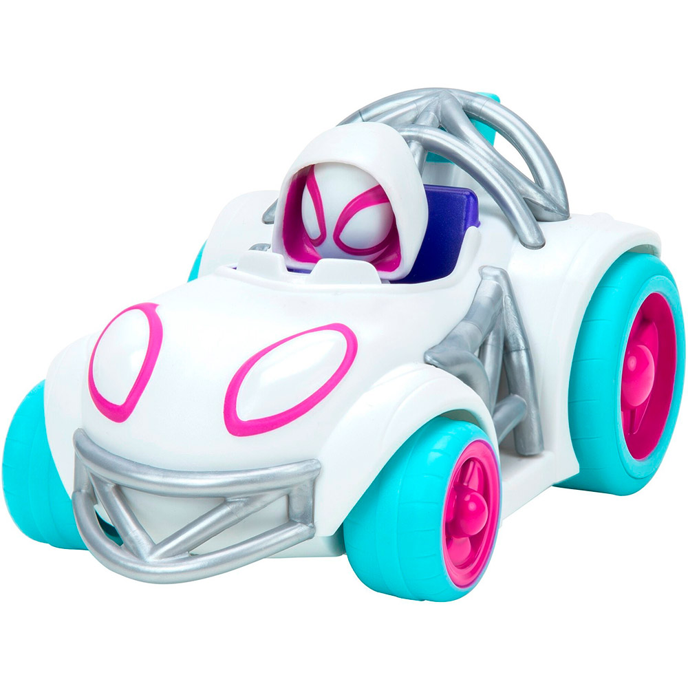 Машинка інерційна SPIDEY Pull Back Vehicle Ghost Spider Привид-павук (SNF0016) Вид іграшкової машини автомобіль