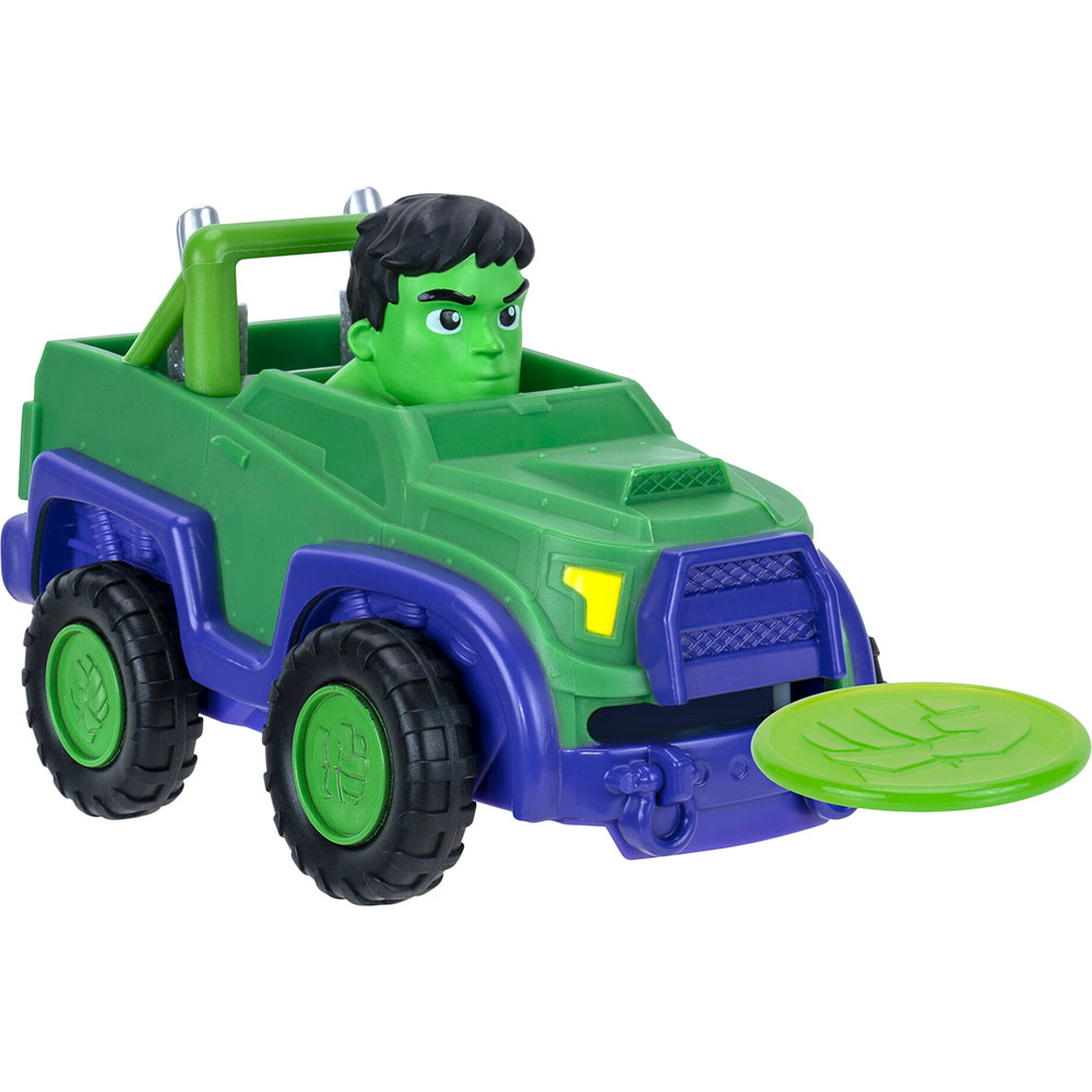 Машинка SPIDEY Little Vehicle Hulk W1 (SNF0012) Машинка SPIDEY Little Vehicle Hulk W1 (SNF0012) Вид игрушечной машины автомобиль