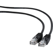 Патч-корд CABLEXPERT Cat 5e UTP 10 м Black (PP12-10M/BK)