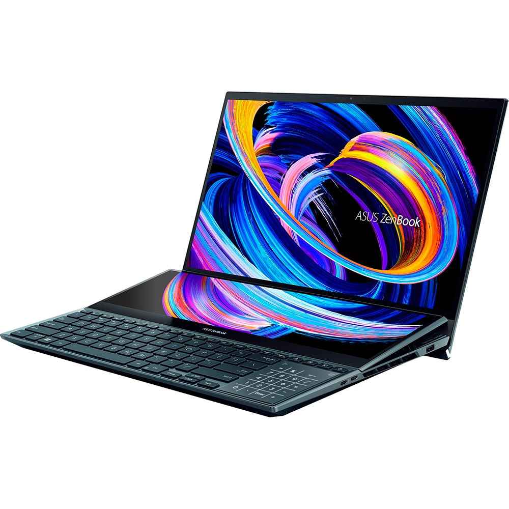 Ноутбук Asus Zenbook Pro Duo 15 OLED UX582ZW-H2037X Celestial Blue (90NB0Z21-M002V0) Частота оновлення екрана 60 Гц