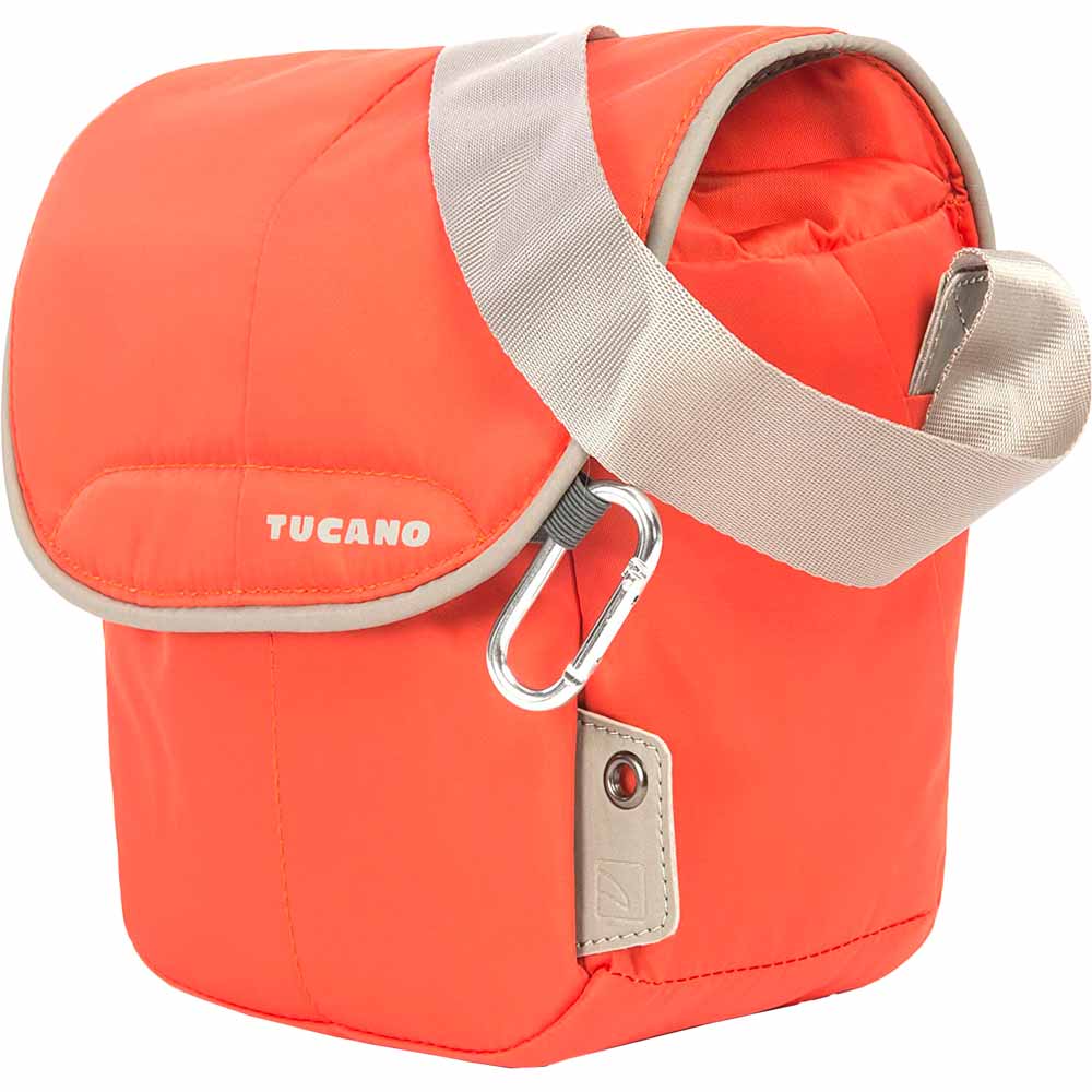 Сумка для фотоаппарата TUCANO Scatto Holster Bag Orange (CBS-HL-O) Материал нейлон