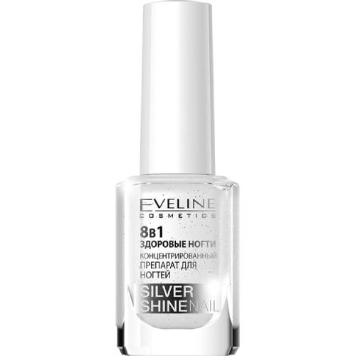 Средство для ногтей EVELINE Nail Therapy Prof. 8 в 1 Здоровые ногти Максимальное восстановление Silver Shine 12 мл (5901761939330) Средство для ногтей EVELINE Nail Therapy Prof. 8 в 1 Здоровые ногти Максимальное восстановление Silver Shine 12 мл (5901761939330)