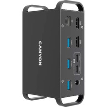 Док-станція CANYON HDS-95ST USB-C 14-в-1 Black (CNS-HDS95ST)