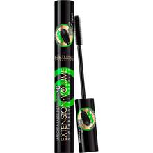 Туш EVELINE Extension Volume Professional Make Up Екстримальна довжина та підкручування Black (5907609339096)