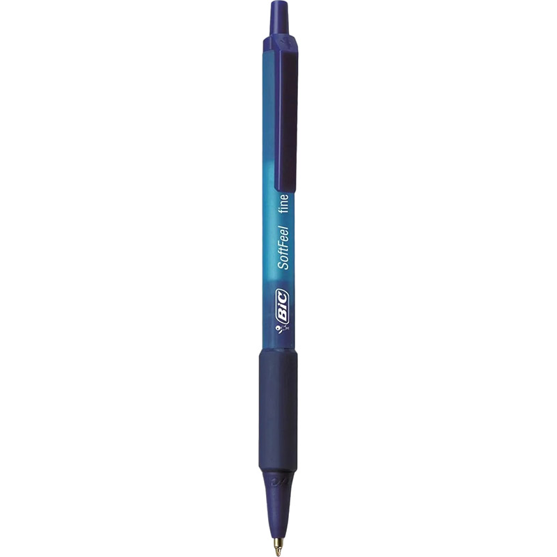 Набор ручек BIC Soft Feel Fine 3 шт Blue (893221) Рисование ручки