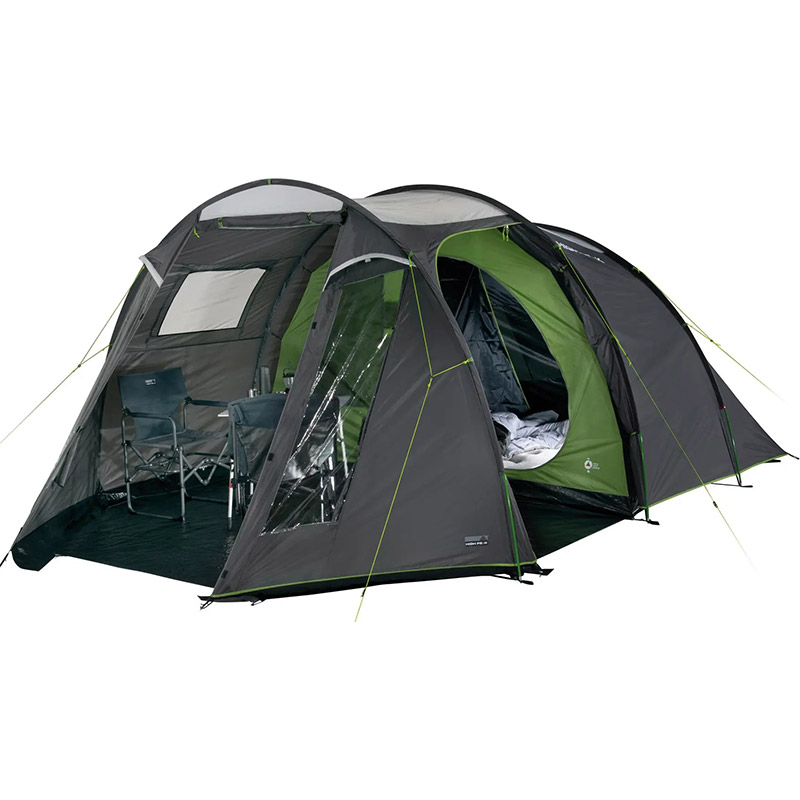 Намет HIGH PEAK Ancona 4.0 Light Grey/Dark Grey/Green (10244) Тип каркасу зовнішній