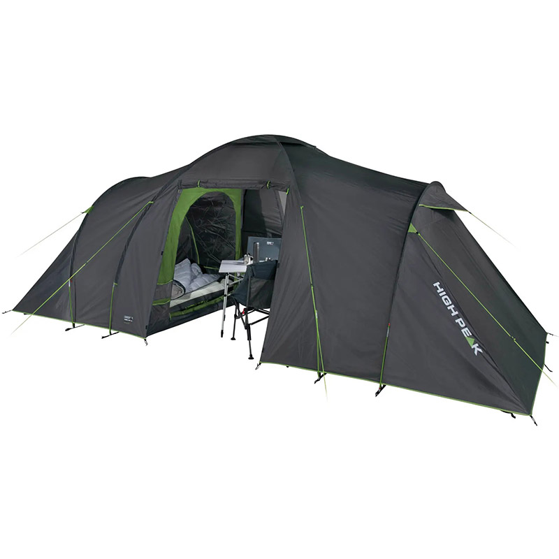 Намет HIGH PEAK Como 6.0 Dark Grey/Green (10263) Тип каркасу зовнішній