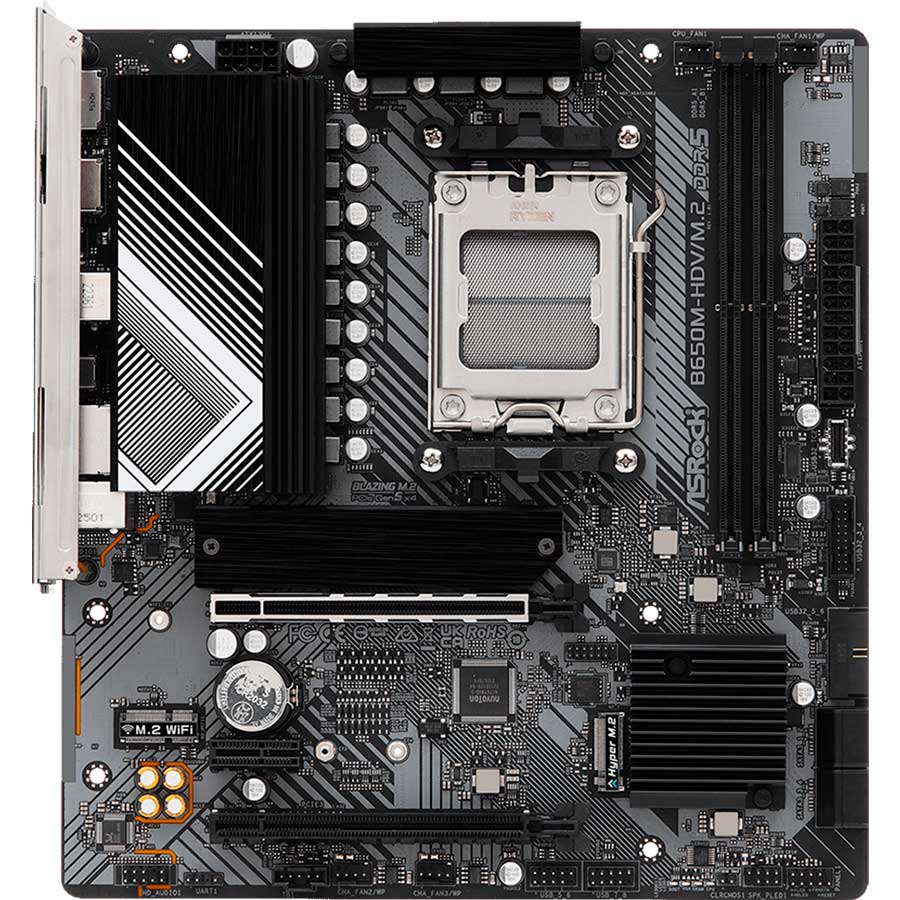 Материнская плата ASROCK B650M-HDV/M.2 (B650M-HDV/M.2) Назначение для настольного компьютера