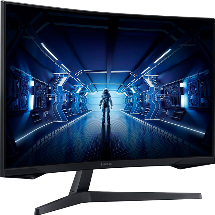 Монитор SAMSUNG 27" LC27G55TQBIXCI Разрешение 2560 х 1440