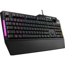 Клавиатура ASUS TUF Gaming K1 RGB 104key USB UA Black (90MP01X0-BKMA00)