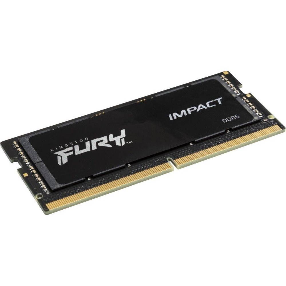 Модуль пам'яті KINGSTON 32GB DDR5 4800MHz (KF548S38IB-32) Призначення для ноутбука